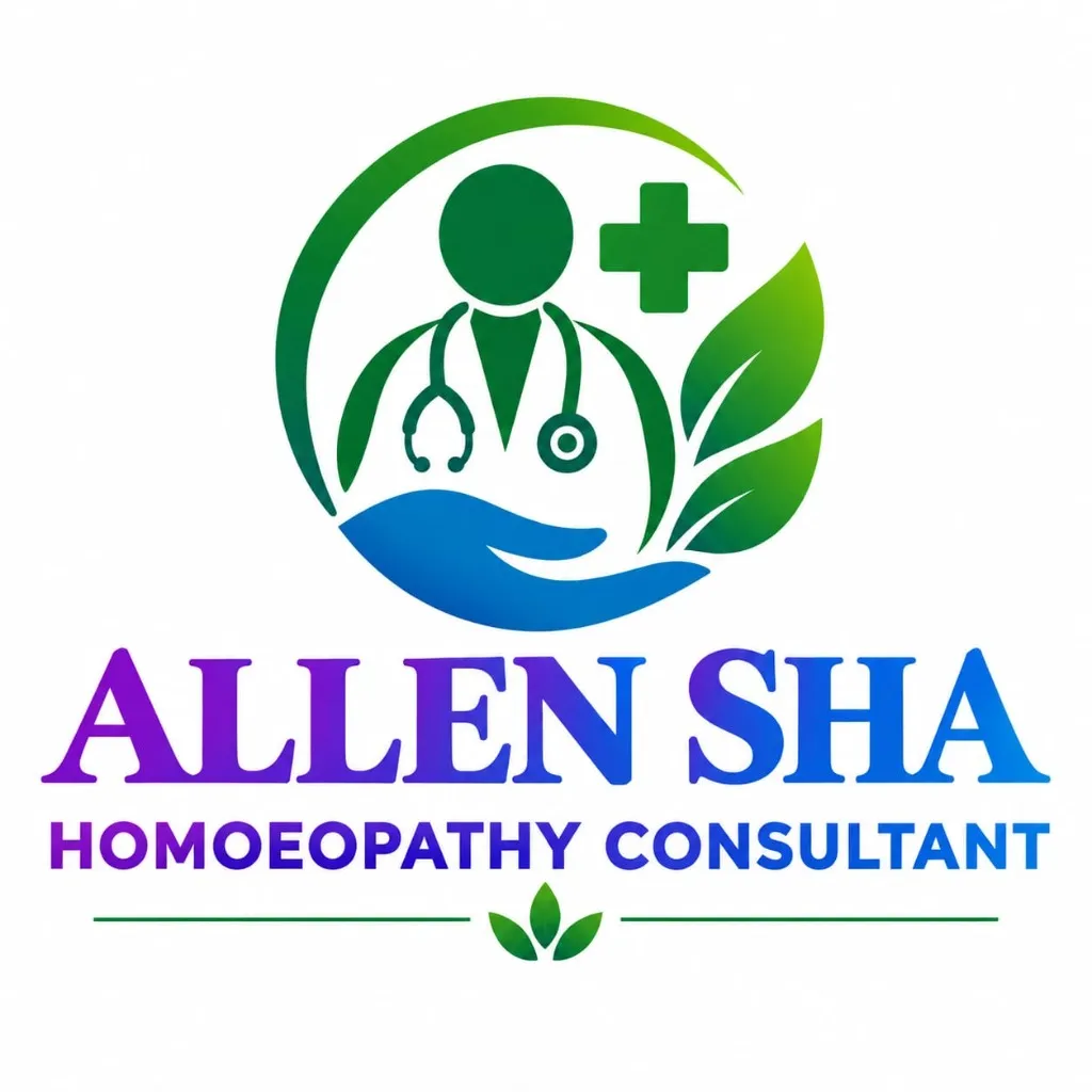 Allen Sha Homeopathy Official Logo