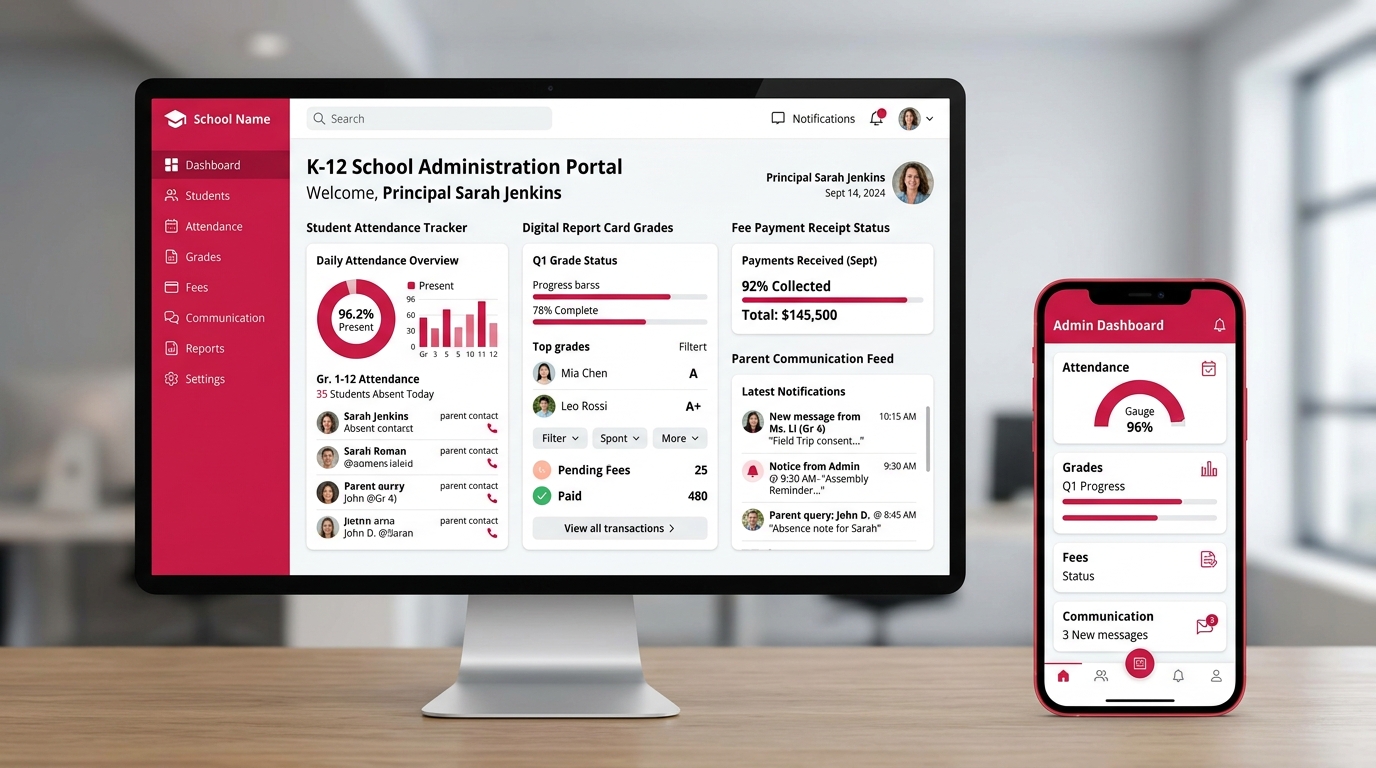 School Management System by I Info Vision