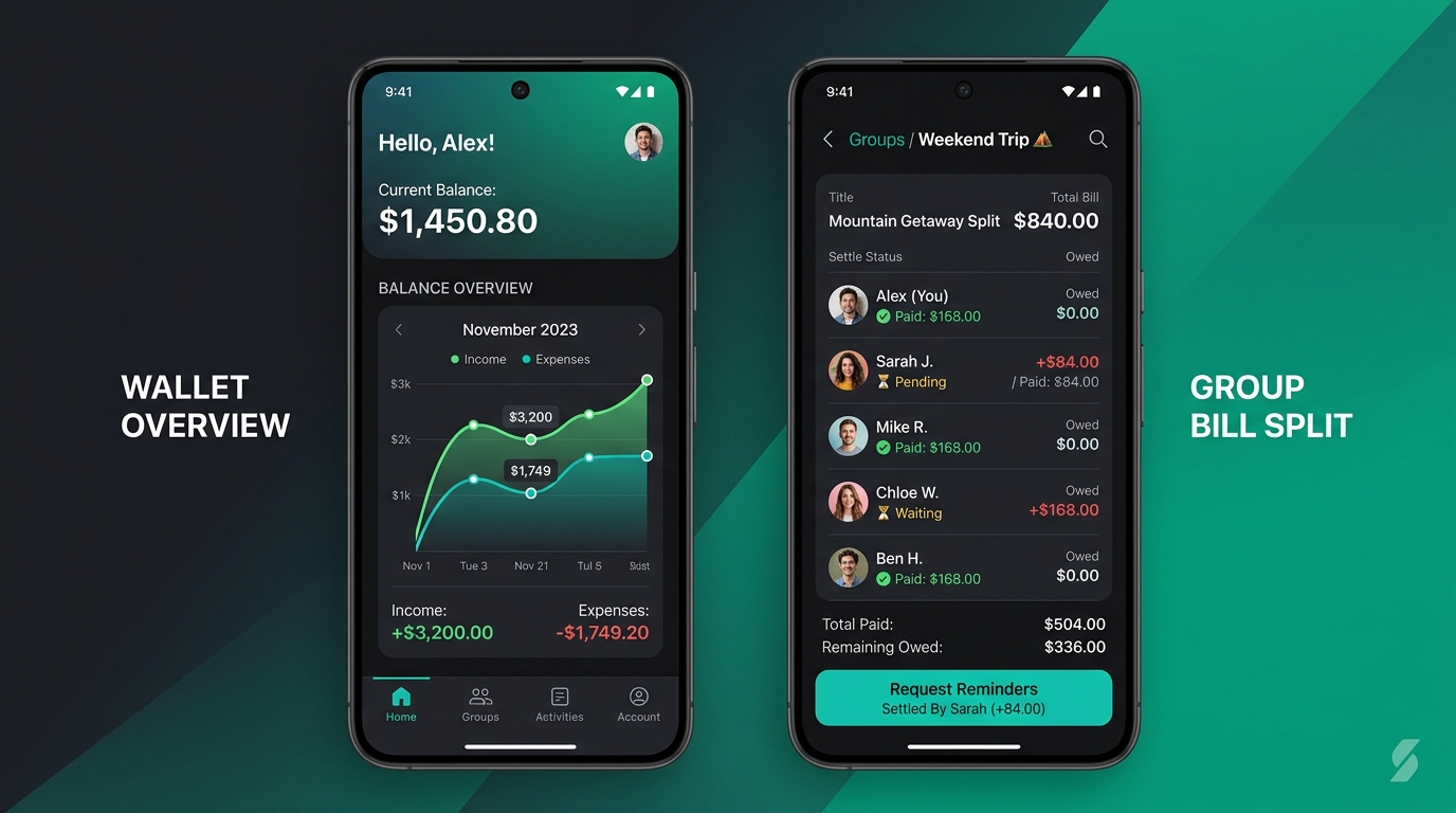 Split Ledger / Expense App by I Info Vision